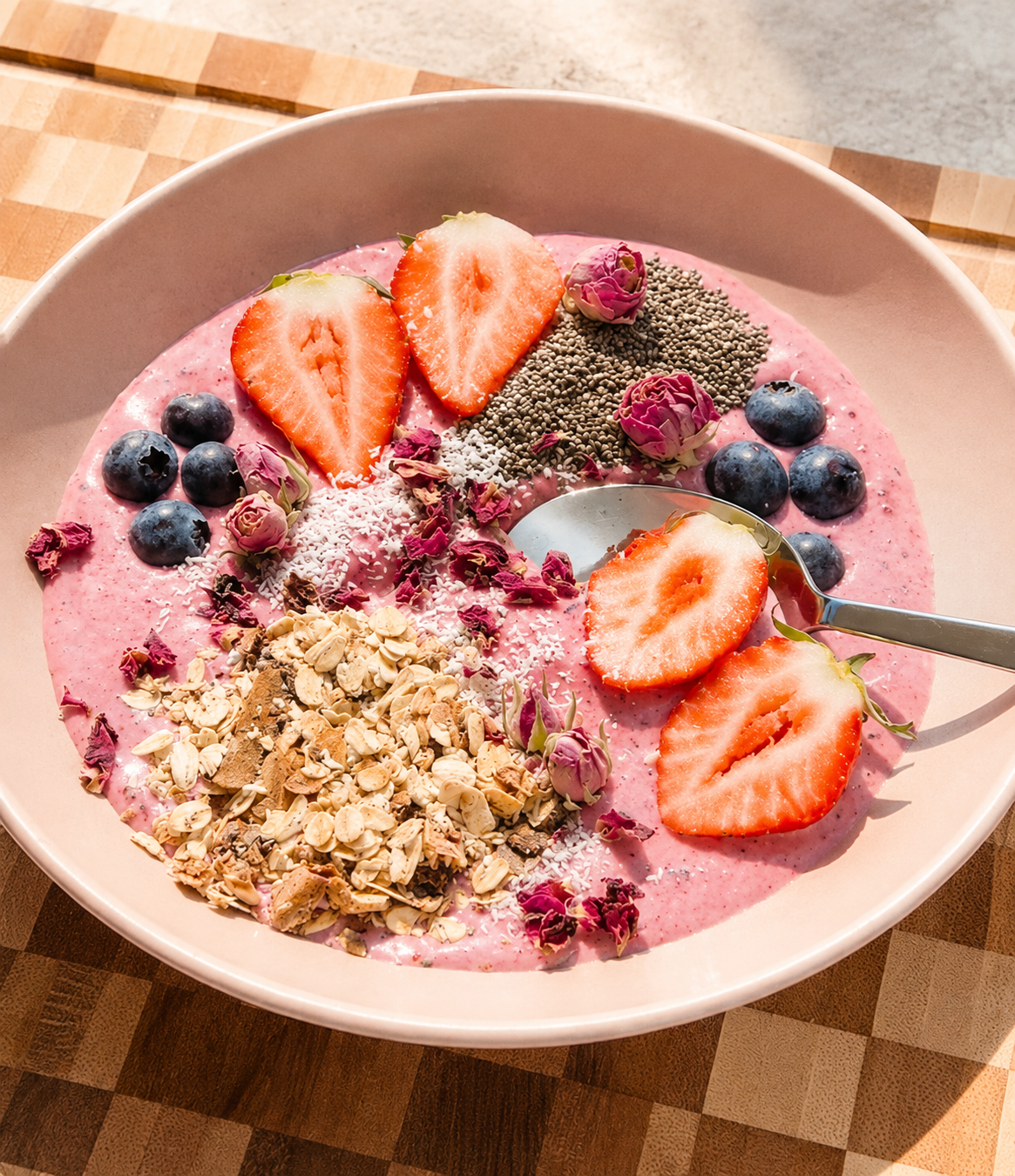 Triple Berry Smoothie Bowl