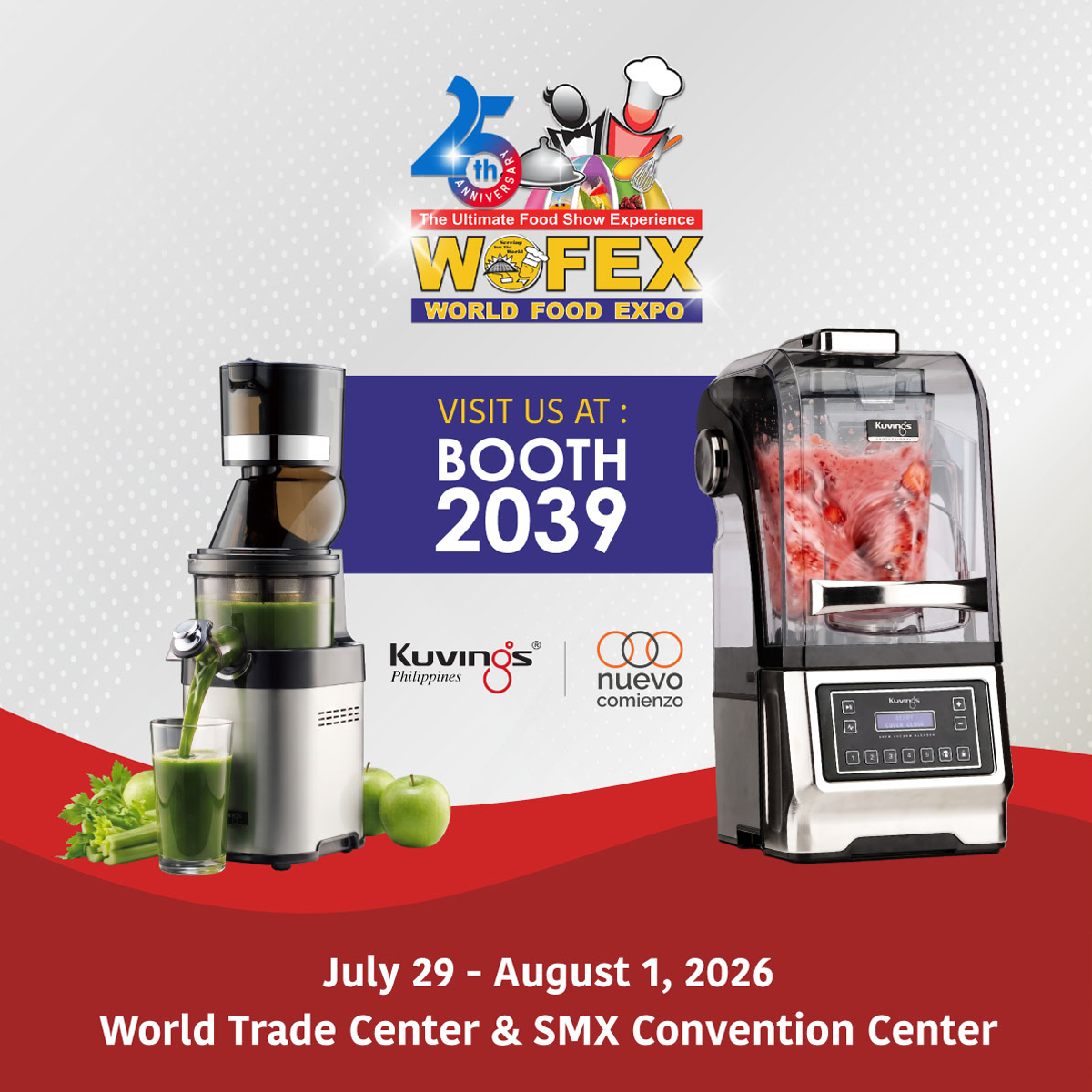 Kuvings Philippines by Nuevo Showcases Juicing Solutions at WOFEX 2026