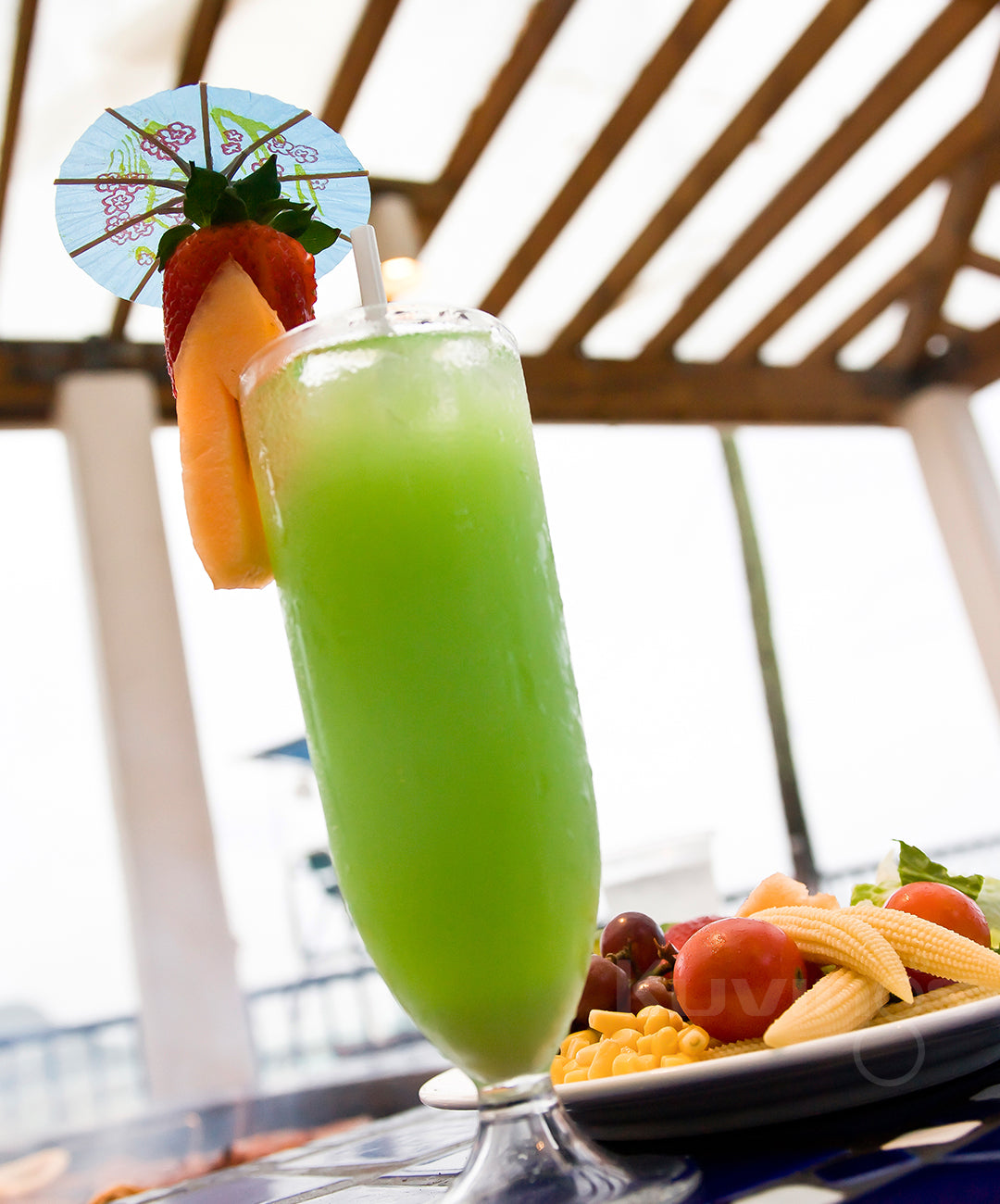 Papaya Green Juice