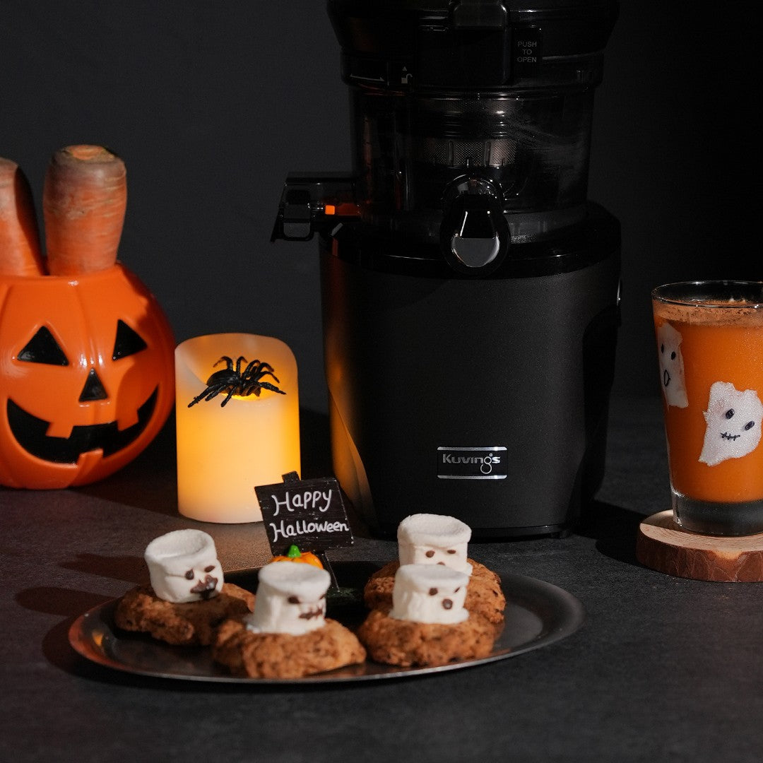 Halloween Pumpkin Juice & Spooky Pulp Cookies